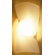 Terzani Petite Left Theatre One Light Wall Sconce with Amber / Gold Diffuser