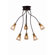 Terzani Rose Tulipe 24" Six Light Pendant