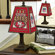 The Memory Company NFL 14" Art Glass Table Lamp