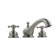 Meridian Double Handle Deck Mount Roman Tub Faucet Trim with Cross Handle
