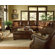Michael Amini Windsor Court Leather Cocktail Ottoman