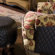 Michael Amini Oppulente Leather Chair and Ottoman