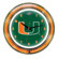Wave 7 NCAA 14" Team Neon Wall Clock