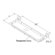 Empire Industries Carlton Glass Shelf with Rail