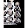 Masiero Cubix 1 Light Flush Mounts