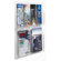 AARCO Clear-Vu Combination Pamphlet and Magazine Display