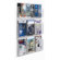 AARCO Clear-Vu Combination Pamphlet and Magazine Display