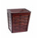 Selamat Woven Mahogany Waste Basket