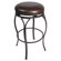 Hillsdale Furniture Lakeview 30" Backless Bar Barstool in Brown