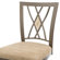 Hillsdale Furniture Brookside Bar Height Glass Bistro Table with Diamond Back Swivel Bar Stools