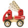 Wonderworld Mini Fire Engine Wooden Vehicle