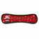 Tuffy's Pet Products Ultimate Bone Dog Toy - Red Paw Print