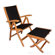 Regal Teak Reclining Sling Arm Chair