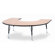 Jonti-Craft KYDZ Horseshoe Laminate Activity Table