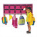 Jonti-Craft Rainbow Accents Coat Locker - Large Wall Mount