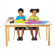 Jonti-Craft Large Multi-Purpose Rectangular Table - White