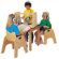 Jonti-Craft Audio Caddie Multimedia Tabletop Storage Rack