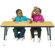 Jonti-Craft KYDZ Toddler Height Activity Table- Rectangular (30" x 60")