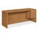 HON 10500 Series Single Credenza Desk with Right Pedestal