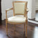 Global Views Marilyn Leather Arm Chair