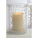 Global Views Honeycomb Glass Hurricane