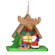 Alexander Taron Christian Ulbricht Tiny Santa with an ELK Ornament