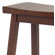 Winsome Saddle Seat 24" Counter Stool in Walnut