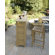 Home Styles Bali Hai 3 Piece Bar Set in Teak