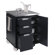 Home Styles Kitchen Cart with Stainless Steel Top