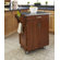Home Styles Kitchen Cart with Stainless Steel Top