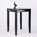 Home Styles Manhattan Pub Table in Black