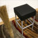 Wholesale Interiors Baxton Studio Andante Faux Leather Counter Stool in Black