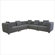 Wholesale Interiors Baxton Studio Alcoa Twill Modular Sectional