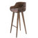 Nuevo Kieren Bar Stool in Walnut