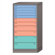 Lyon Workspace Products Eye-Level High Standard Cabinet with 11 Drawers: 30" W x 28 1/4" D x 59 1/4" H
