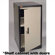 Lyon Workspace Products Mid-Range Slenderline Shelf Cabinet: 22 3/4" W x 28 1/4" D x 37 3/16" H