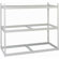 Lyon Workspace Products 4 Level Record Storage Rack Units (40 Box Capacity)