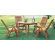 International Home Miami Amazonia Porto 5 Piece Dining Set