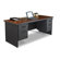 Marvel Office Furniture Pronto 72" Double Pedestal Computer Desk