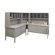 Marvel Office Furniture Adjustable Slot Literature Organizer with Cabinet
