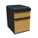 Marvel Office Furniture Zapf Mobile Pedestal File Cabinet with Seat
