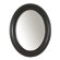 Carolina Cottage Oval Mirror in Antique Black