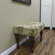 Carolina Cottage Sweetheart Upholstered Entryway Bench