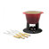 Le Creuset 1.75-Quart Traditional Fondue in Cherry