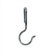 Rogar Round or Bookshelf Pot Rack Eye Hooks
