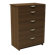 Nexera Nocce Truffle 5 Drawer Chest