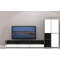 Nexera Allure 36" Storage Cabinet in Ebony