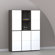 Nexera Allure 36" Storage Cabinet in Ebony