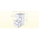 Nexera Allure 36" Storage Cabinet in White and Ebony with 3 Drawers