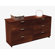 Nexera Nocce Truffle Double 6 Drawer Dresser